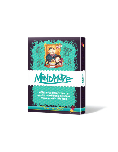 Juego de mesa mind maze: gente extraordinaria pegi 14