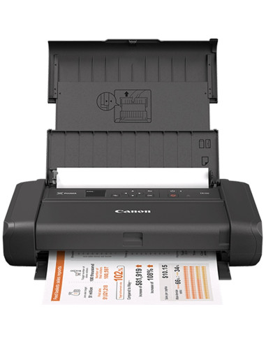 Impresora canon pixma tr150 inyeccion color portatil a4 -  9ipm -  4800ppp -  usb -  wifi -  bateria