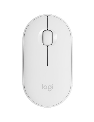 Mouse raton logitech pebble m350 optico wireless inalambrico 1000dpi blanco