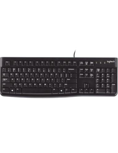 Teclado logitech k120 usb negro belga