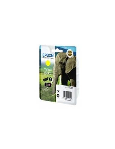 Cartucho tinta epson t243440 amarillo xl para epson xp - 750 c13t24344010 -  elefante