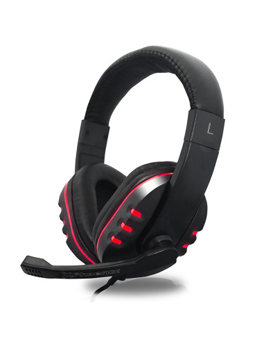 Auriculares gaming con microfono phoenix prohydra led con cable