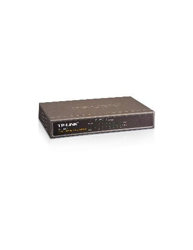 Switch 8 puertos 10 - 100 4 ptos poe tp - link