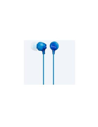 Auriculares sony mdrex15lpli boton azul