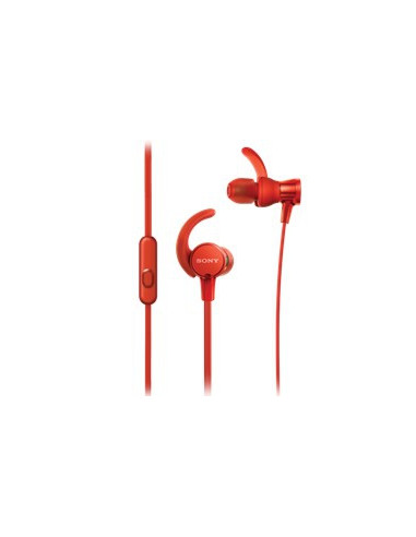 Auriculares sony mdr - xb510as boton -  rojo -  extra bass -  deportivo