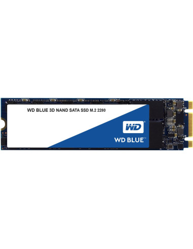 Disco duro interno ssd wd western digital blue wds500g2b0b 500gb m.2 2280 sata 6 gb - s