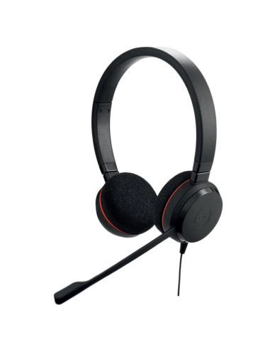 Auriculares jabra evolve 20 ms stereo con microfono usb bulk