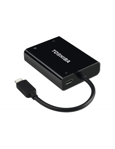 Adaptador usc - c a vga - lan toshiba dynabook