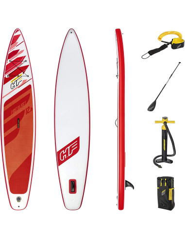 Bestway 65343 -  tabla paddle surf hinchable fastblash tech set 3 -81m con remo - bomba y bolsa