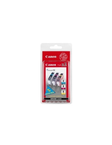 Multipack canon cli - 8 pixma 8ml 4200 -  5200 -  6600 -  mp500 -  800 blister