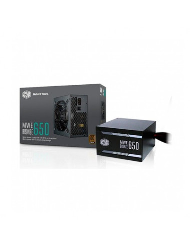 Fuente alimentacion cooler master gaming atx 650w