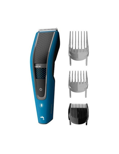 Cortapelos philips hairclipper 5000 hc5612 - 15  28 ajustes -  3 peines -  0.5 - 28mm -  75m autonomia -  lavable