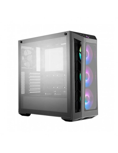 Torre atx coolermaster masterbox mb530p cristal templado -  argb