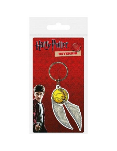 Llavero pyramid harry potter snitch dorada