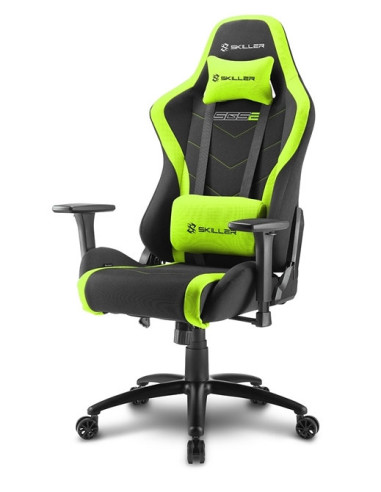 Silla gaming sharkoon skiller sgs2 negro verde 160g