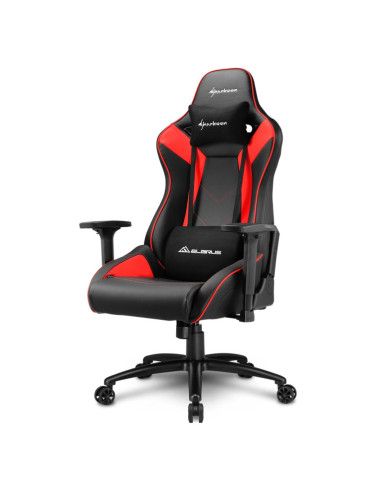 Silla gaming sharkoon elbrus 3 negro rojo 160g