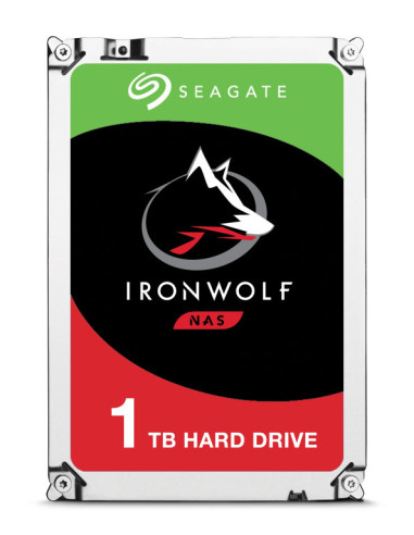 Disco duro interno hdd seagate ironwolf 1tb sata3 64mb st1000vn002