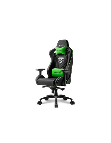 Silla gaming sharkoon skiller sgs4 negro verde 160g