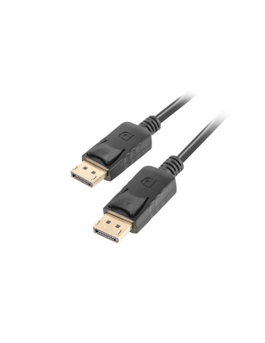 Cable lanberg displayport macho macho 4k negro 1.8m