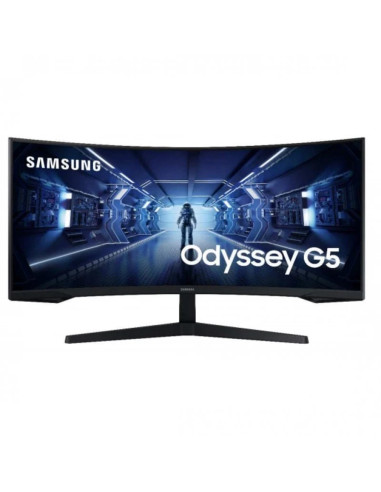 Monitor gaming led 34pulgadas samsung odyssey g5 lc34g55twwpxen curvo - va - wqhd - dp - hdmi - 165hz - 1ms - vesa 75 x 75