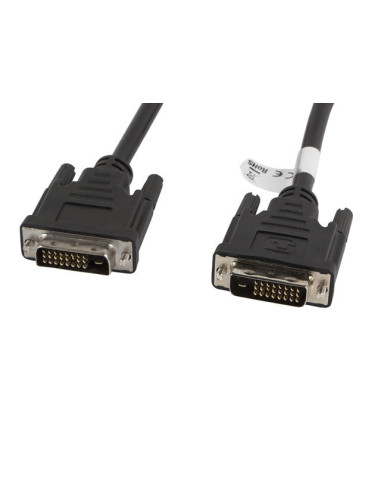 Cable dvi - d lanberg 24+1 macho - macho dual link 1.8m