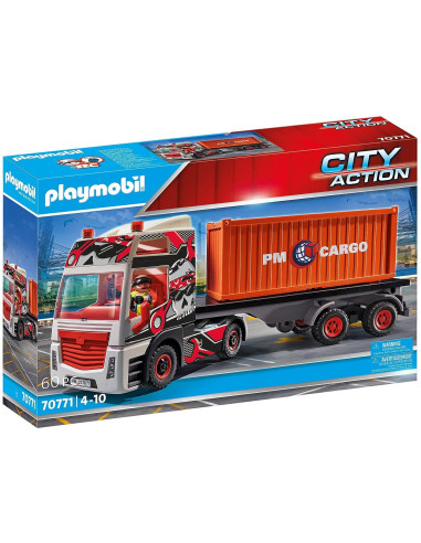 Playmobil camion con remolque