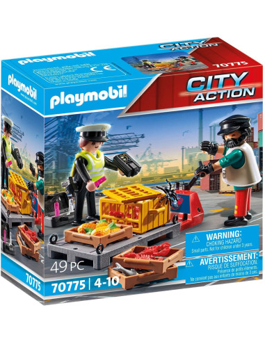 Playmobil control aduanero