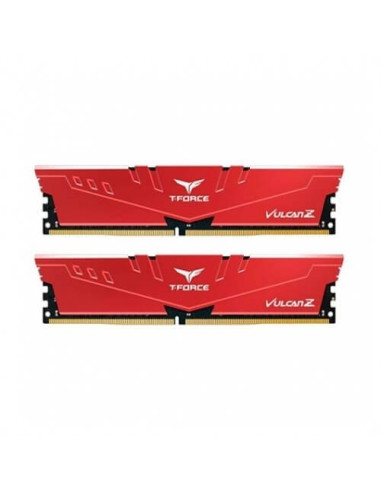 Memoria ram ddr4 32gb 2x16gb 3200mhz teamgroup vulcan z rojo - cl 16 - 1.35v tlzrd432g3200hc16fdc01