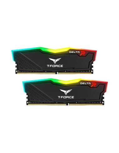 Memoria ram ddr4 16gb 2x8gb 3200mhz teamgroup delta t - force rgb -  cl 16 - 1.35v tf3d416g3200hc16fdc01