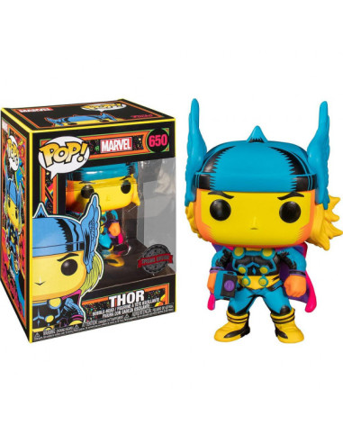 Funko pop marvel black light thor multicolor 48847