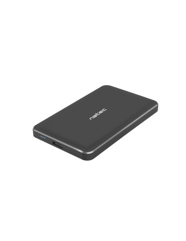 Caja externa natec oyster pro disco duro 25pulgadaspulgadas usb 3.0 sata aluminio