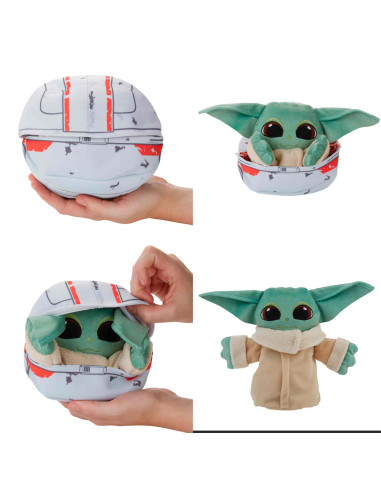 Peluche hasbro star wars the mandalorian the child baby yoda