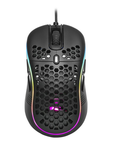 Raton gaming sharkoon light2 s rgb negro