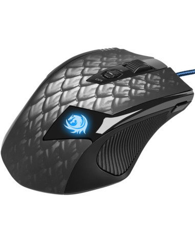 Raton gaming sharkoon drakonia negro usb