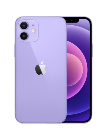 Apple iphone 12 mini 64gb purple sin cargador - sin auriculares - a14 bionic - 12mpx - 5.4