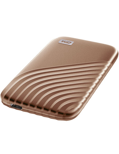 Disco duro externo ssd wd western digital 500gb my passport usb tipo c gold