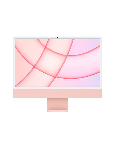 Ordenador apple imac 24pulgadas retina 4.5k pink 2021 24pulgadas chip m1 8c -  8gb -  ssd512gb -  gpu 8c