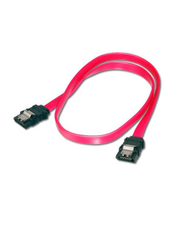 Cable serial sata iii equip con clip de seguridad 0.5m