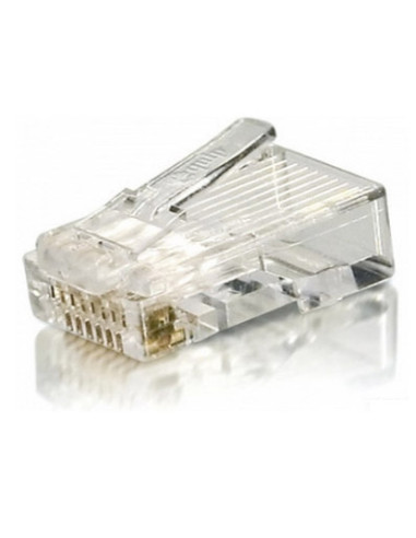 Kit 100 uds conectores rj45 equip categoria 6