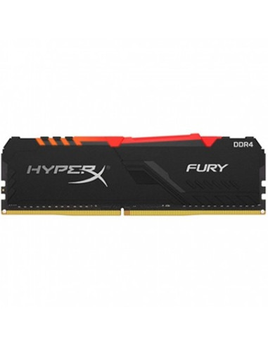 Memoria ram ddr4 8gb 3600mhz kingston hyperx fury rgb cl 17 - 21 - 21 1.35v