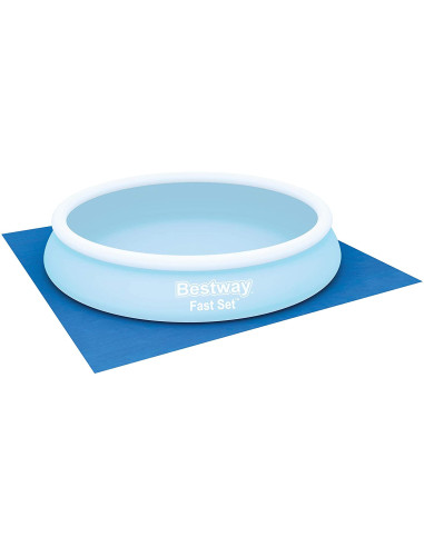 Bestway 58002 -  tapiz de suelo para piscina 396x396 cm