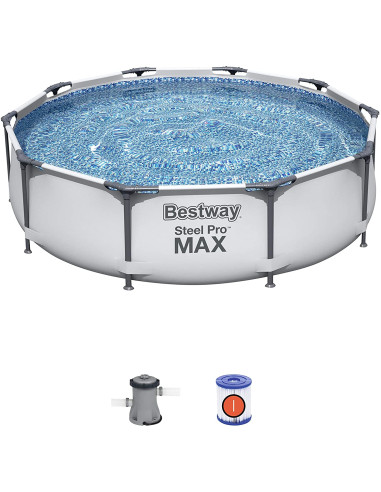 Bestway 56416 piscina desmontable tubular 366x76cm con depuradora