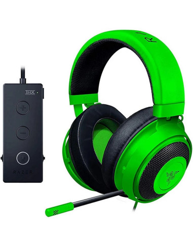 Auriculares gaming razer kraken tournament edition pc -  ps4 verde