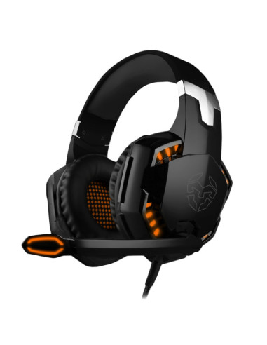 Auriculares con microfono gaming krom kyus negro microfono usb