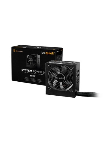 Fuente alimentacion be quiet! system power 9 gaming atx 500w