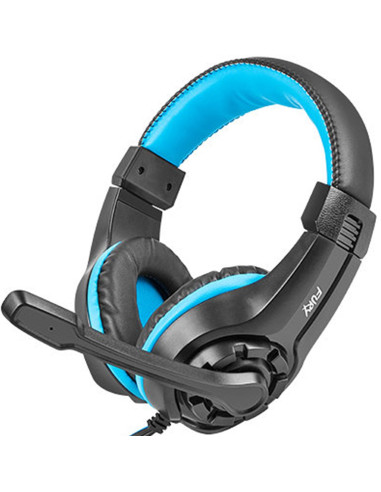 Auriculares gaming fury wildcat negro - azul