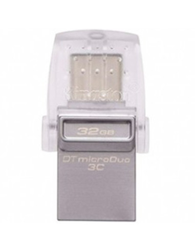 Memoria usb 3.2 usb tipo c kingston pendrive 32gb datatraveler micro duo