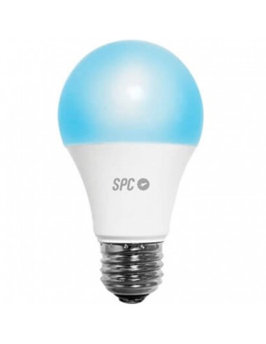 Bombilla led spc aura 800 10w 2700 - 6500k -  16 mill.colores -  ø60 -  spc iot -  comando voz