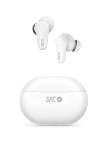 Auriculares micro spc ether pro blanco bluetooth 5.0 -  estuche de carga -  hasta 10 m - ipx4