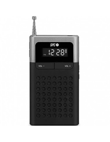 Radio fm spc icy pro lcd -  desperta. -  anten teles -  in 3.5mm -  almacen 50 emis